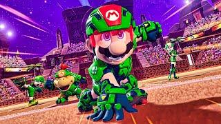 Mario Strikers Battle League - MARIO, LUIGI, PEACH, BOWSER JR. CUP BATTLES - WINNER? or LOSER?