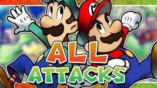 Mario & Luigi: Superstar Saga | All Mario, Luigi, Bros. Attacks, & Advance Attacks