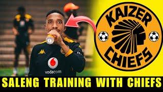 Monnapule Saleng SPOTTED TRAINING WITH KAIZER CHIEFS (SALENG SIGN FOR CHIEFS DONE DEAL)