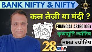 Nifty, Bank Nifty  Prediction by Financial Astrology for date 28- May- 2024.