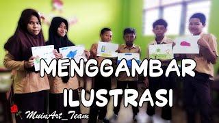 Gemar Menggambar, Mewarnai ilustrasi