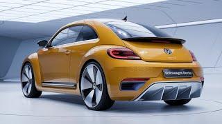 First Look at the 2025 Volkswagen Beetle: Electric Power Meets Retro Style