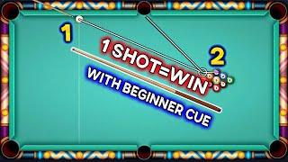 New Golden Break 9 Ball Pool 1 Shot=Win 100% With Beginner Cue  8 Ball Pool Low Level Players Shot