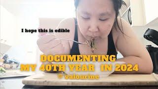 vlogging my 40th year ep.158/regulating my energy level / cooking pad see ew/ grocery shopping 