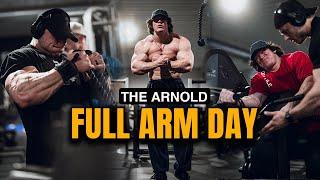 Arm Day with the Hosstile Team | Sam Sulek, Jacob Robichaux & Nick Justice | 2024 Arnold