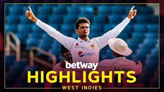 Highlights | West Indies v Pakistan | 2nd Test Day 4 | Betway Test Series presented by Osaka