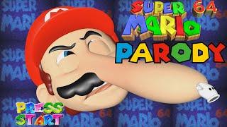 SUPER MARIO 64 Parody Title Screen