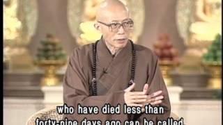 Does Buddhism believe in calling back the soul of the dead?(GDD-504, Master Sheng Yen)