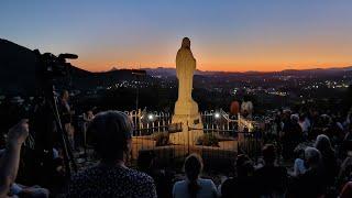 Medjugorje, tonight live Rosary for Peace and extraordinary Apparition