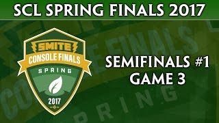 SMITE Console League Spring Split Finals 2017 - Semifinal #1 (Game 3 of 5)