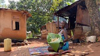 Village Life In Africa #villagelife #cooking Cooking Tasty Escort For Breakfast