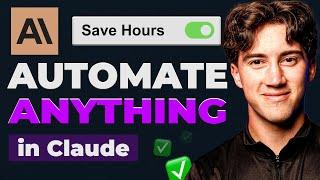 Automate any task using Claude! (my full Claude projects workflow)