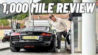 1,000 Miles in My Cheap Audi R8 V10 | Honest Review