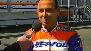 Motogp 1990 250cc. Nürburgring. Resumen. Entrevista a Cardus.