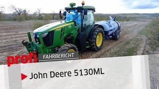 Schmal-Reh: John Deere 5130ML | profi #Fahrbericht