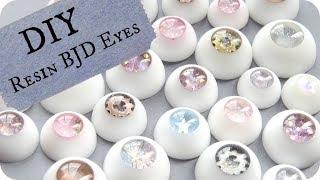  DIY BJD Eyes / How to Make Your OWN Resin Doll Eyes!