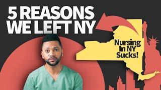 NY is The WORST State for NURSES | 5 Reasons Why We Left NYC