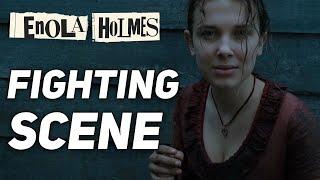 Fighting Scene (Enola & Linthorn) | Enola Holmes (1080p)