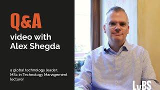 Alex Shegda about visiting Ukraine and teaching at UCU Business School during the wartime