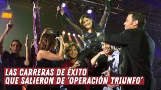 'Operación Triunfo', un repaso a las carreras de éxitos que surgieron del talent show