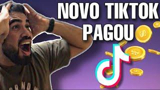 PAGOU! GANHAR DINHEIRO COM O NOVO TIKTOK LITE | Prova de pagamento