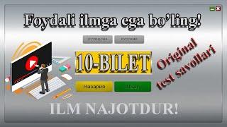 Test bilet-10