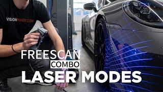 Freescan Combo: All About the Lasers (and software!) Handheld Metrology 3D Scanner