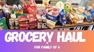 $500 Monthly Grocery Haul for family of 6 in Southern Kentucky