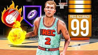 99 PASS ACCURACY + HOF DIMER in the RANDOM REC is UNSTOPPABLE (NBA 2K24)