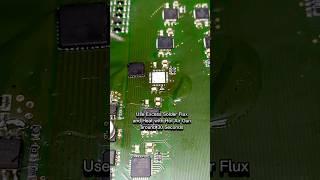 How to Desolder SMD Stepper Motor Driver IC with SMD Rework Soldering Station