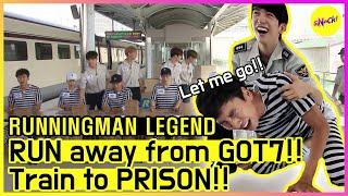 [RUNNINGMAN THE LEGEND] Prison Break, the guards are GOT7!? (ENG SUB)