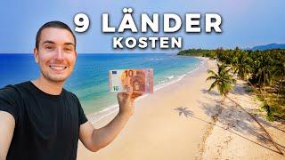 So GÜNSTIG ist Asien wirklich – Unsere KOSTEN | LÄNDERRANKING Kosten Asien pro Tag