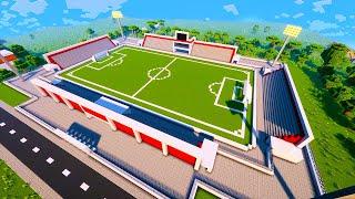 Minecraft Fußballstadion bauen Tutorial 1.20 - Fußball Stadion bauen in Minecraft