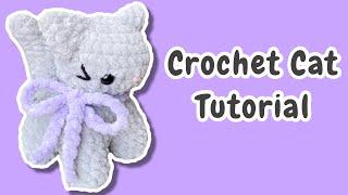 DIY Adorable Crochet Cat with Bow | Free Amigurumi Pattern & Step-by-Step Guide