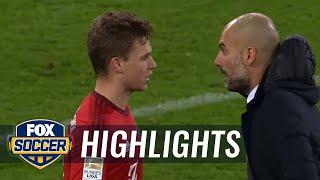 Guardiola gives Kimmich intense lesson right after match | 2015–16 Bundesliga Highlights