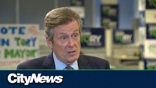 One-on-one with mayoral candidate John Tory