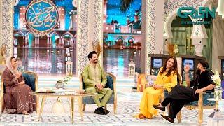 Zara Noor Abbas With Husband On 𝐌𝐞𝐡𝐟𝐢𝐥 𝐄 𝐑𝐚𝐦𝐳𝐚𝐧  Host: Rabia Anum & Danish Taimoor | Green TV