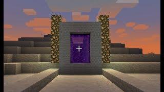 Minecraft: How to make a Portal to a City - (Minecraft Portal to a City) - PARODY