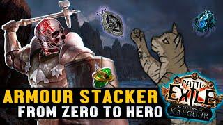 How To Make SSF Juggernaut Armour Stacker - From Zero to Hero | Part 2 | Path of Exile 3.25