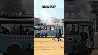 Indian Army Bus Hijack Drill |Indian Army Sigma Rule#indianarmy #drill #army|#shorts #army #indian