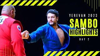 SAMBO Highlights. World Championships 2023. Day 2