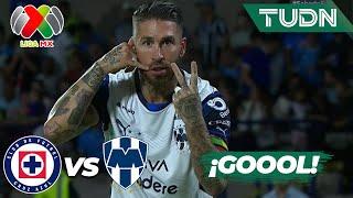 ¡GOOOL DE SERGIO RAMOS! Le marcó a Cruz Azul | Cruz Azul 0-1 Monterrey | Liga Mx - CL2025 J11 | TUDN