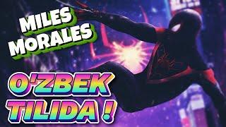 BULAR KIM O'ZI? || SPIDER MAN MILES MORALES || O'ZBEKCHA GAMEPLAY