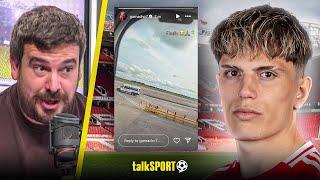 Alex Crook HAMMERS Garnacho in HEATED CLASH after CRYPTIC POST amid Man United exit rumours!