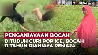 Viral! Anak 11 Tahun Dit*nju dan Ditend*ng Remaja hingga Terlempar ke Sawah | OneNews Update