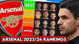 Ranking EVERY Arsenal Player's Season