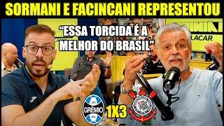 NUNCA VI O SORMANI RASGAR TANTOS ELOGIOS ASSIM A FIEL ! CORINTHIANS SE CLASSIFICA NA COPA DO BRASIL