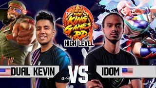 SF6 ▰IDOM (MANON) VS DUAL KEVIN (RASHID) ▰ High Level Gameplay  streetfighter6