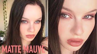 MATTE MAUVE ~ Instagram makeup look