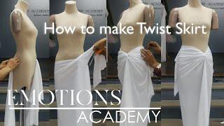 How to make Twist Skirt.